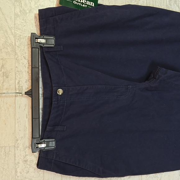 NWT L.L. Bean Chino Classic Pants Size 14 Womans - Picture 2 of 7